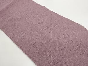 綴れ蜀江文に唐草・変わり華文模様織出し名古屋帯